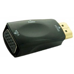 PROFICON PROFICON HDMI TO VGA CONV 3 οικονομικός H.D μετατροπέας σήματος εικόνας και ήχου αρσενικό θηλυκό 
